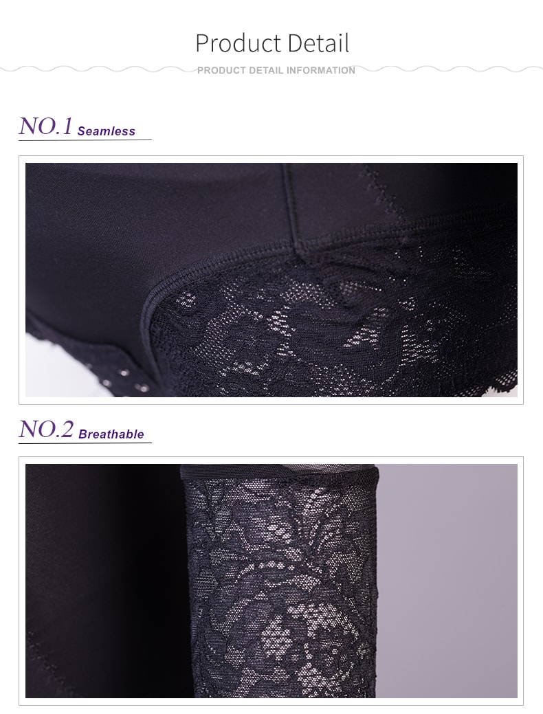 Shapewear Fashion-Line Intelligent Curve™ Short-Sleeve Shaper Short sleeve flat feet Black M #21037