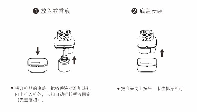 【中国直邮】 灵动创想 新款 母婴宝宝家用户外灭蚊神器 usb电池便携式