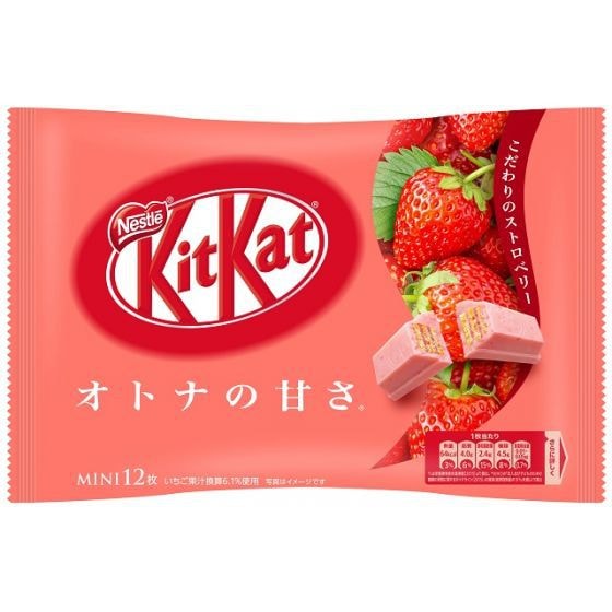 【日本直郵】日本購 KIT KAT限定係列 草莓風味巧克力威化 12枚裝