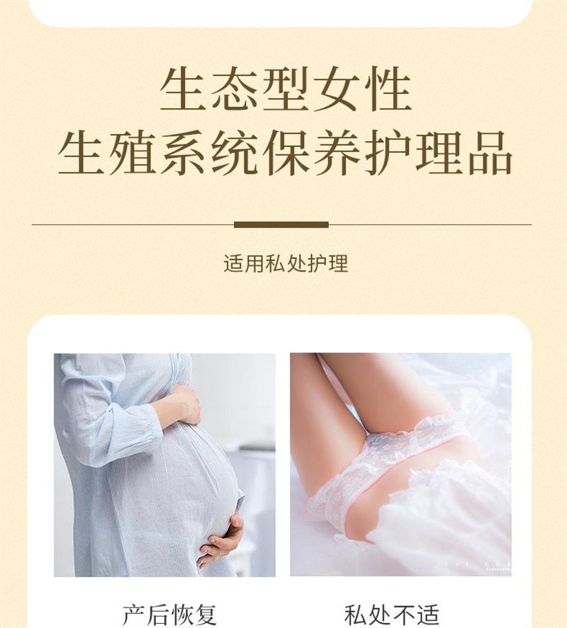 【中国直邮】 舒奈美 雪莲贴 妇私处养护贴护理女性妇科护垫  2片装/盒