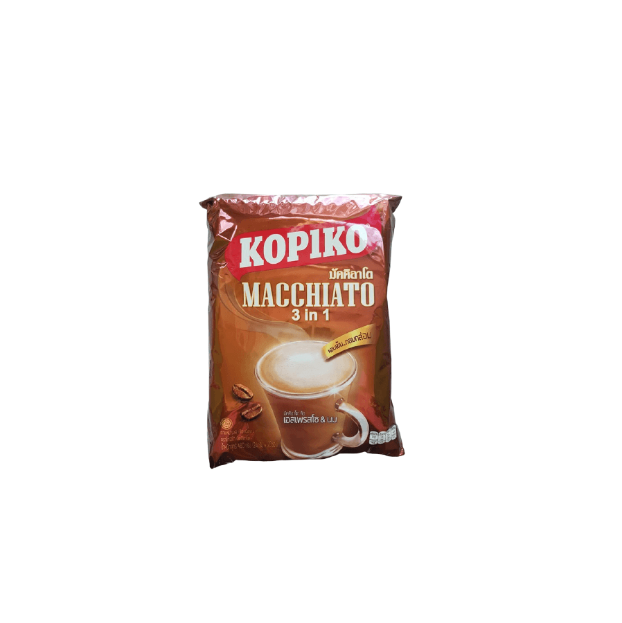 【马来西亚直邮】马来西亚 KOPIKO 可比可 瑪琪雅朵三合一速溶咖啡粉 20 x 24g