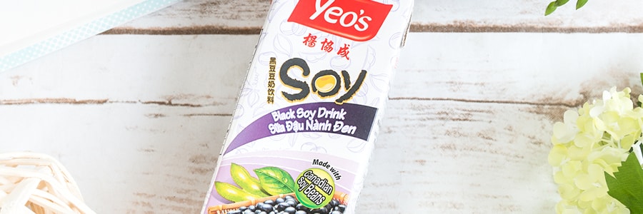 新加坡YEO'S楊協成 黑豆豆奶飲料 250ml