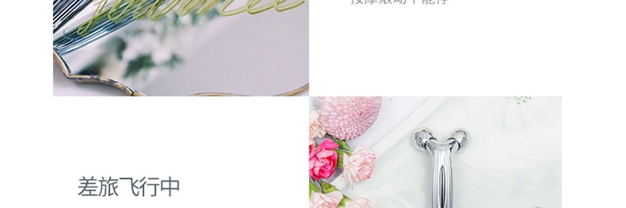 日本REFA S CARAT RAY 铂金加强版滚轮微电流美容仪 眼部唇周专用 REFA授权经销商