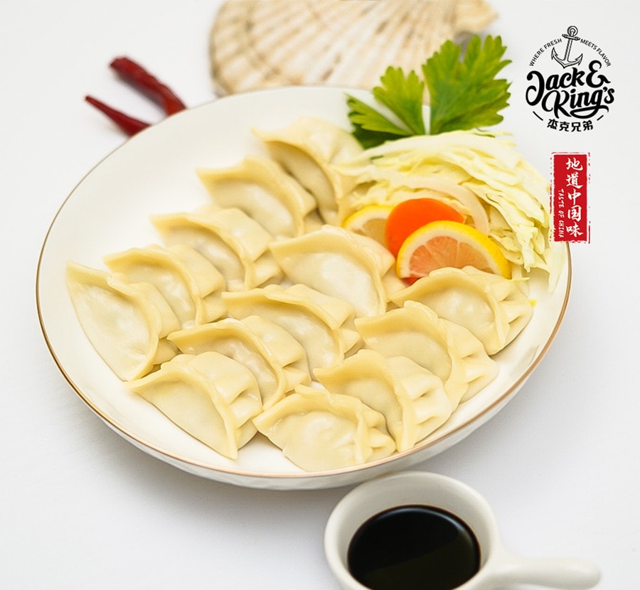地道中国味 海鲜水饺*扇贝 360g