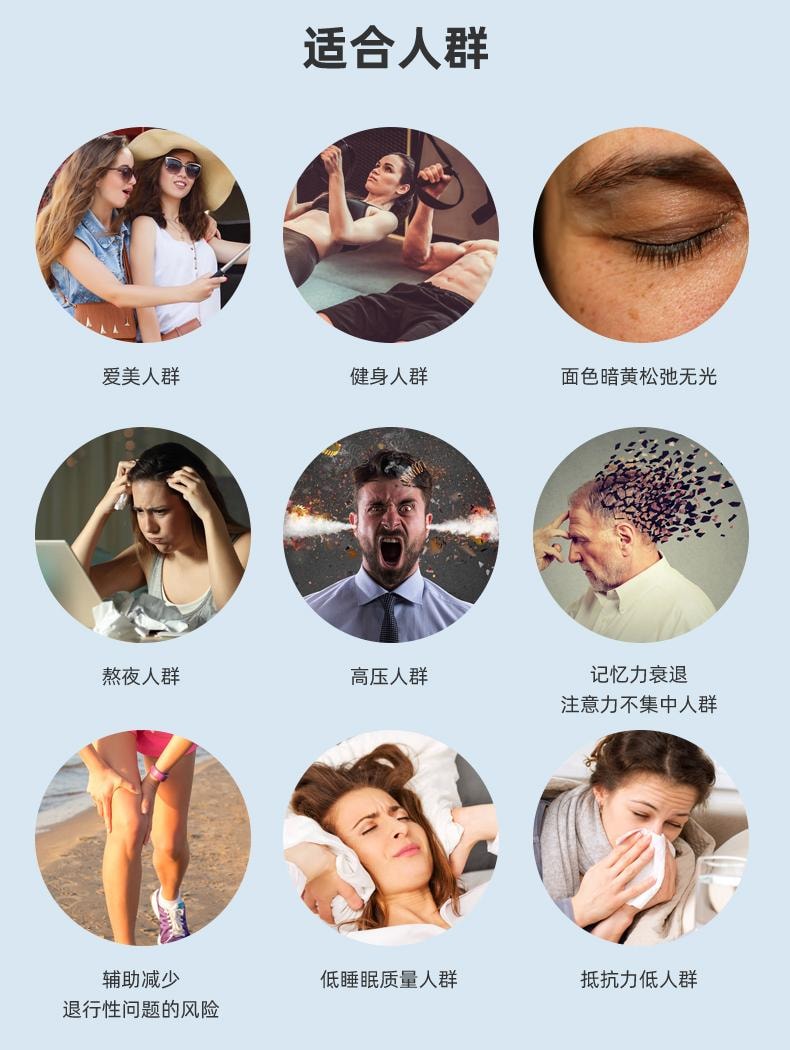 美国 AGELESS 抗衰逆龄美容 NMN 烟酰胺单核苷酸nad+补充剂 500mg 90粒