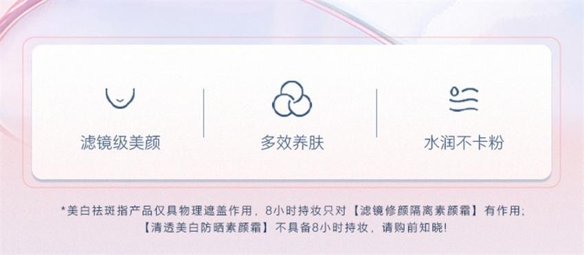 Light Whitening Sunblock Whitening Cream Base Makeup Anti-light Aging Nourishing Skin Whitening 20g/ Bottle