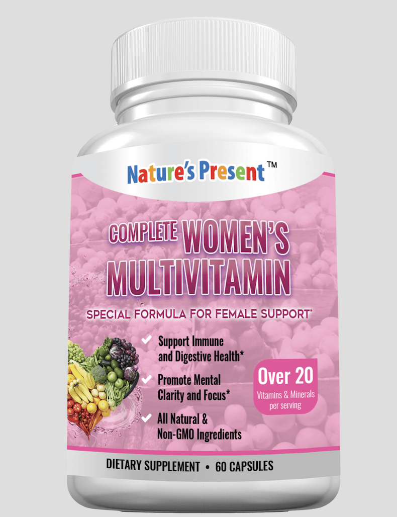 Complete Women's Multivitamin With  Wild Yam Isoflavone  60 Capsules