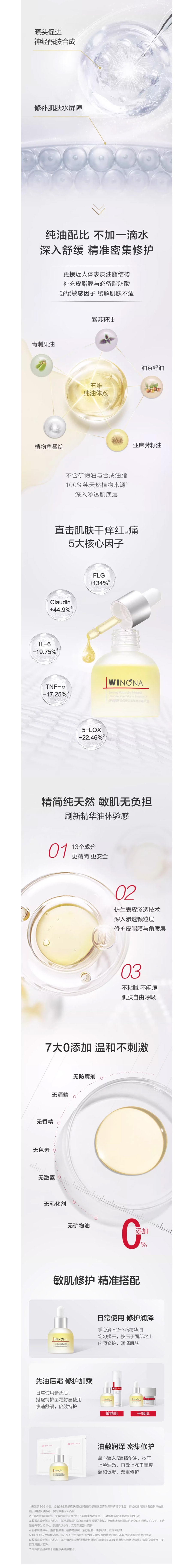 【中國直郵】薇諾娜舒緩保濕青刺果特護精華油30ml【疊券疊滿贈】【5月大促】