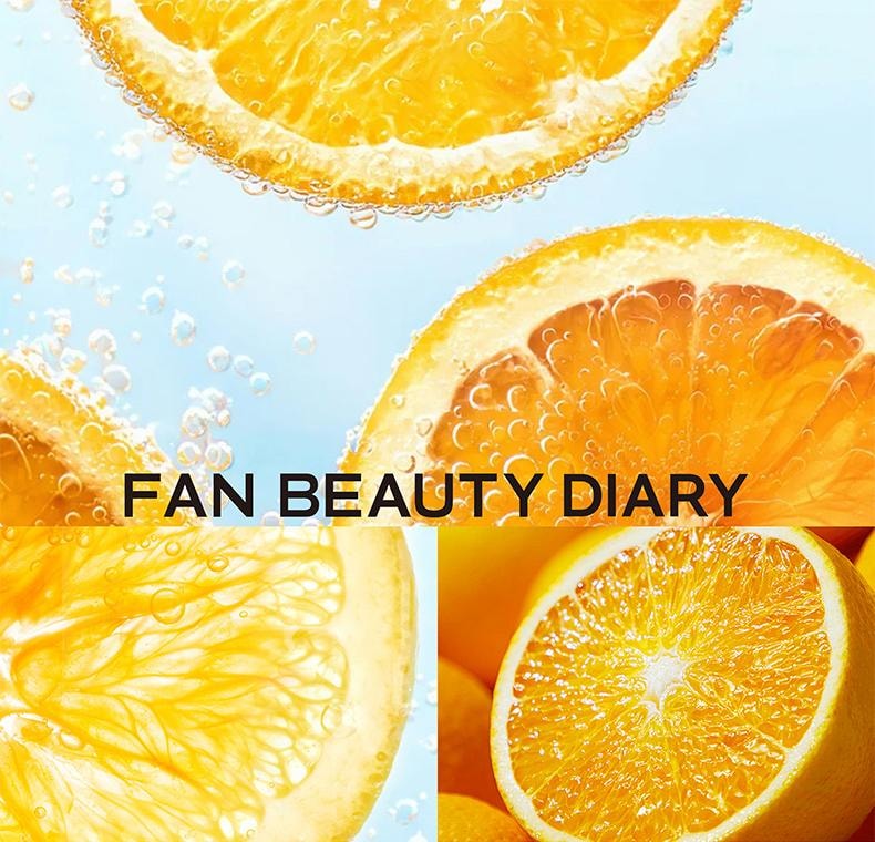 【中國直郵】 Fan Beauty VC大桔美白面膜淡斑補水【范冰冰同款】5片