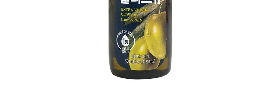 韓國CJ希傑 西班牙100%特級初榨橄欖油 500ml【炒菜煎炸沙拉食用油】