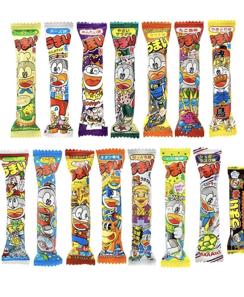 【日本直郵】日本國民零食 哆啦A夢兒童多口味玉米棒能量棒 30根 多種口味 隨機發貨
