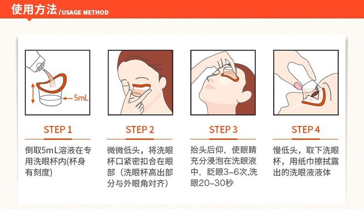Eyebon Medical Eye Wash Liquid 500ml