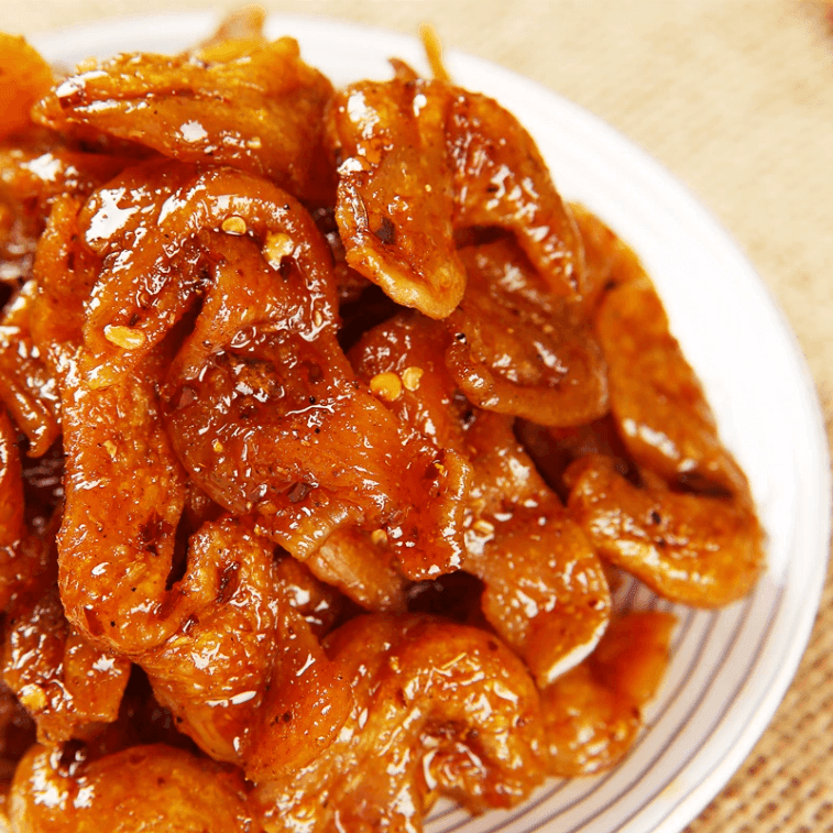 【中国直邮】 辣椒牌 北京烤鸭辣条  零食红辣椒8090后怀旧食品麻辣美食豆制素食 18g*5包