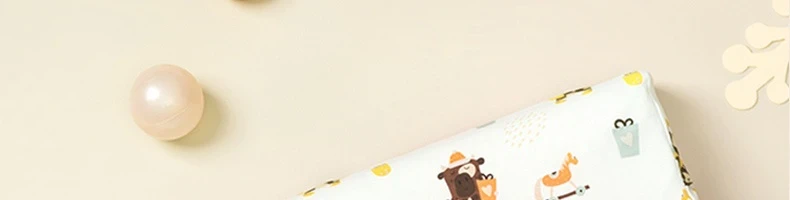 【中國直郵】網易嚴選 泰國進口原液90%天然乳膠枕高低調節兒童枕 波浪枕 車迷寶寶款 43*27*6cm