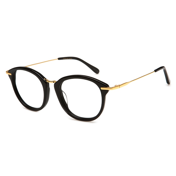 SPECULUM 眼镜 / SP09 / 黑色 + 金黄色