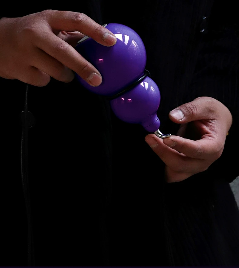 【葫芦壶引领者】OTE欧堤 316不锈钢葫芦保温杯保冷杯福禄杯 300ML  九转离火紫