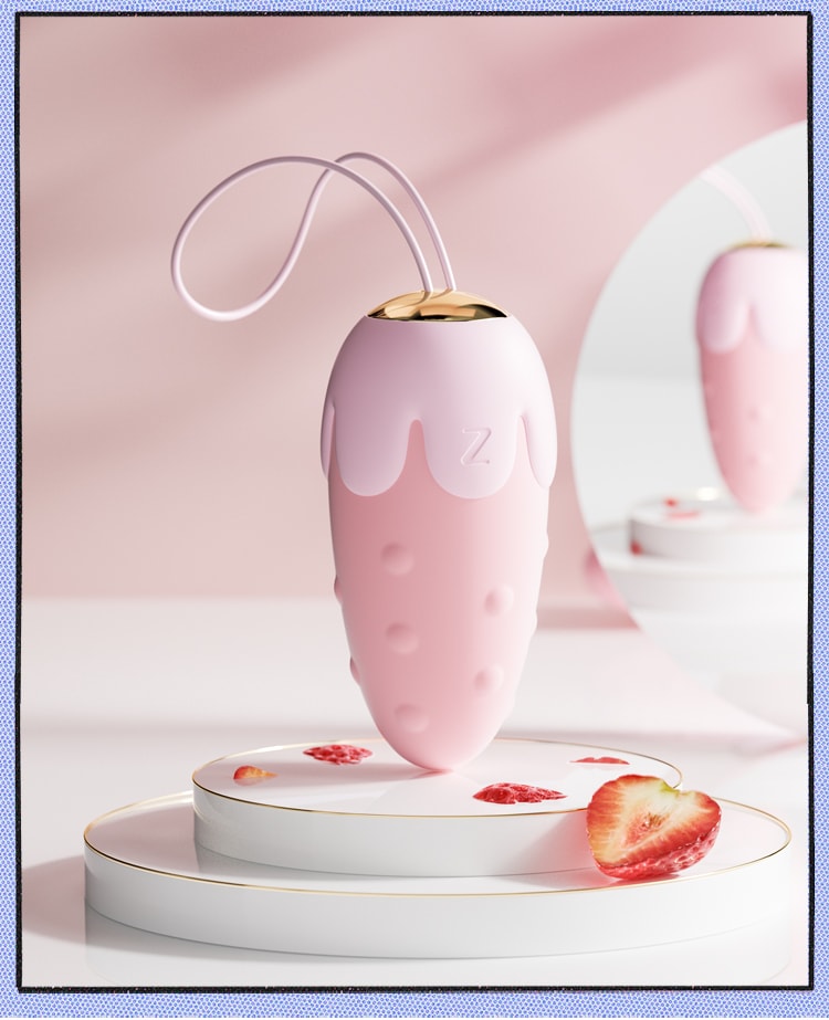 【中国直邮】svakom 草莓情趣跳蛋 成人用品玩具