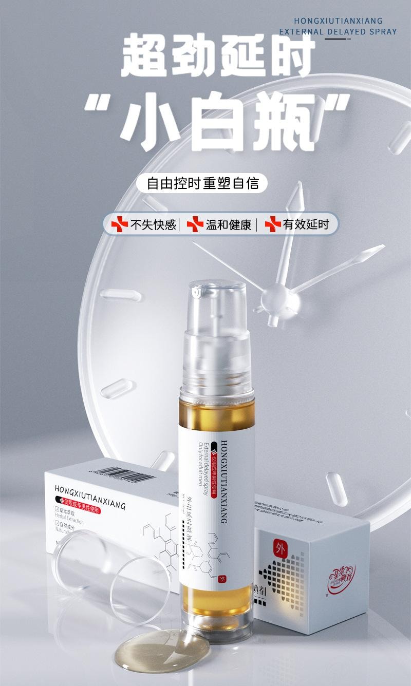 【中國直郵】 謎姬 紅袖添香10ml外用延時噴劑情趣成人用品夫妻用品房事
