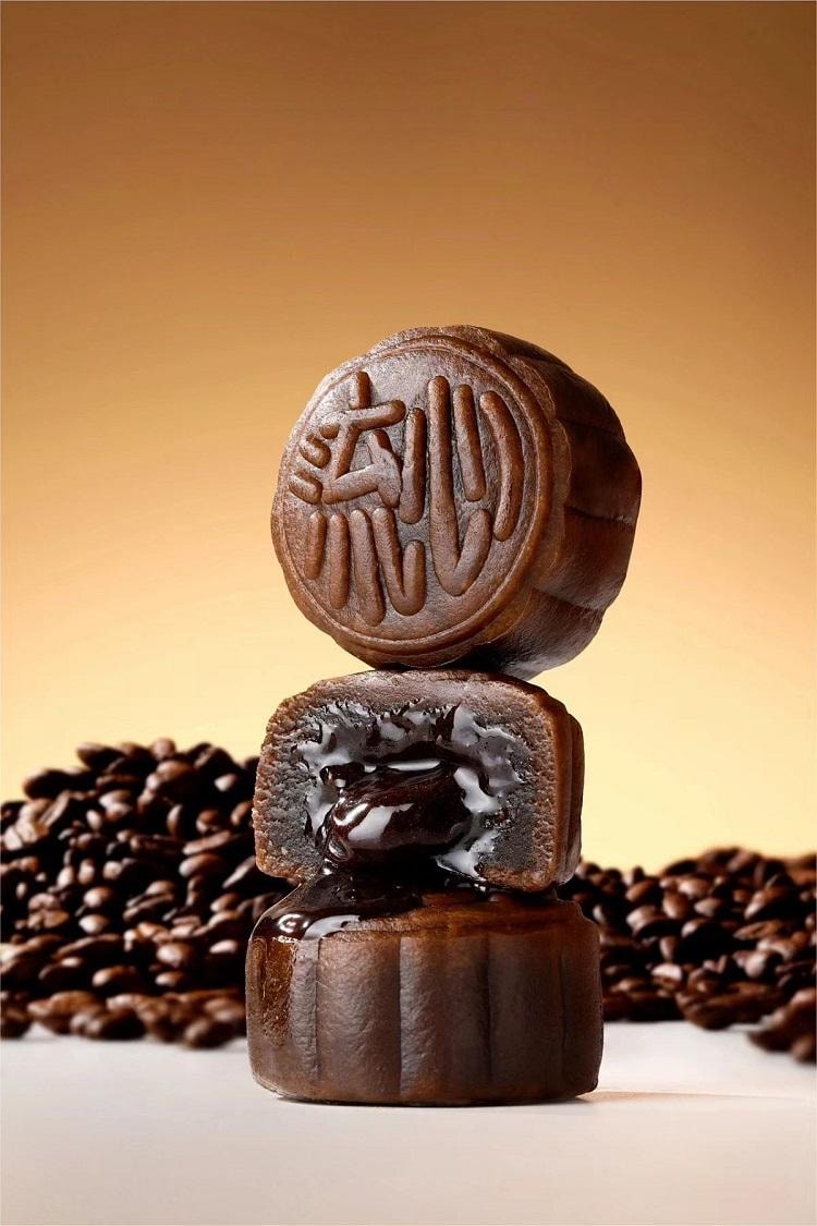 姚记 四粒装造型流心月饼 奶黄流心礼盒 白兔子芝士流心 黄兔子  经典巧克力流心 抹茶流心 260g