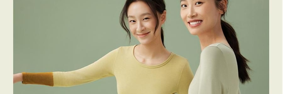 BENEUNDER蕉下 女士中暖肌底內衣套裝 滑雪服內膽 霧卡其 S