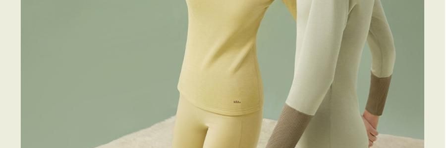 BENEUNDER蕉下 女士中暖肌底內衣套裝 滑雪服內膽 霧卡其 S