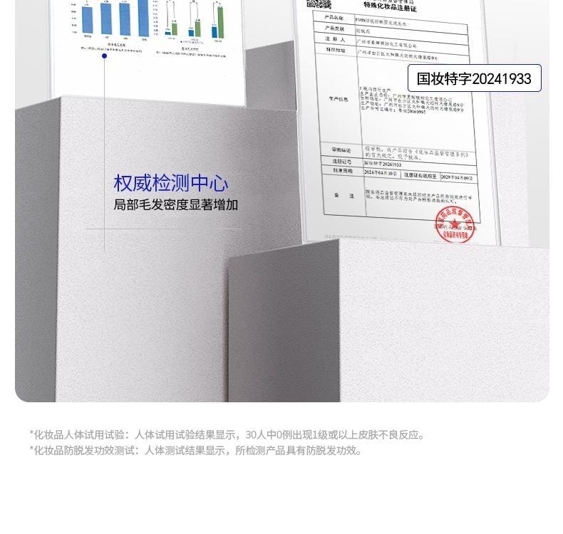 【中国直邮】 EHD 防脱防断固发洗发水 高能修护发丝 固发丰盈强韧男女士洗头膏露 300ml/瓶