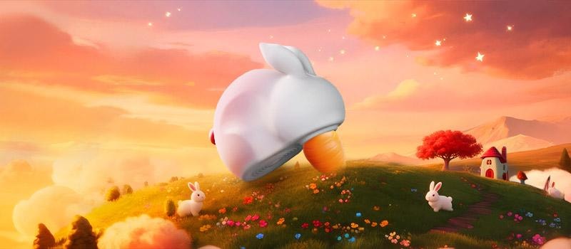  斯慕 啵啵兔 吸吮震動棒 10頻吸吮+10頻震動 上百種玩法 隱密性強 可做時尚擺件