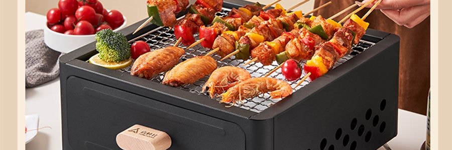 尚烤佳 迷你烤肉烤爐 圍爐煮茶 單人烤肉 31*15.5cm