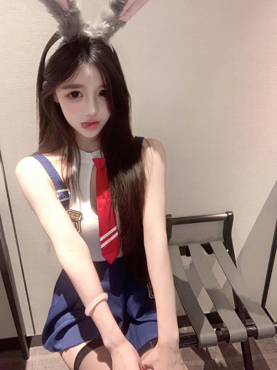 美国 PinklemonLA 萌系学妹 性感学院风短裙制服水手服套装