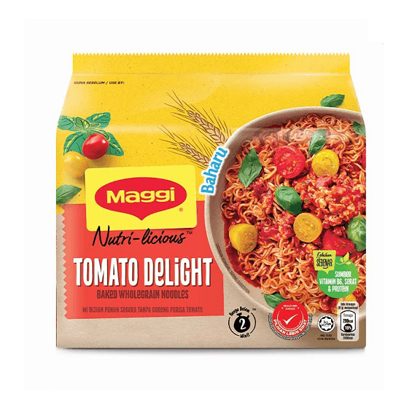 Nutri-Licious Tomato Delight Instant Noodles 5 x 77g