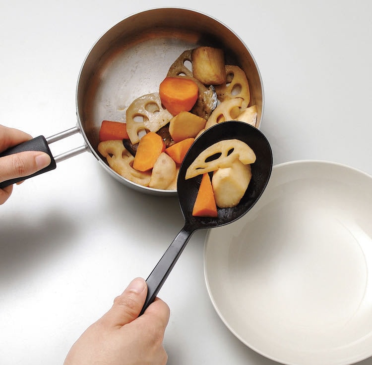【日本直邮】日本MUJI 无印良品 耐热硅胶料理勺 约26cm