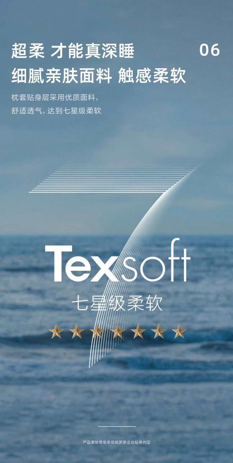 【中国直邮】罗莱家纺 零压深睡枕护颈椎辅助睡眠A类枕芯礼盒装 粉色 枕高可调节9-10cm