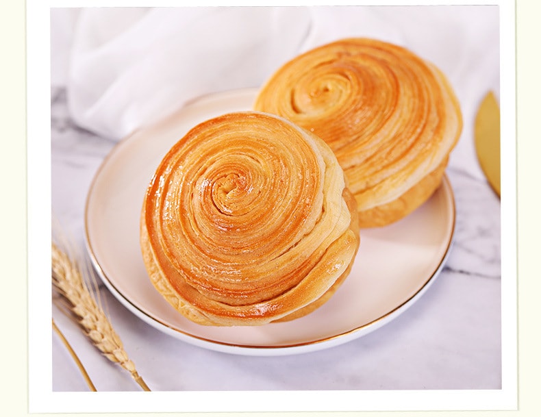 【中國直郵】比比贊 手撕麵包早餐蛋糕點心網紅零食小吃250g/盒