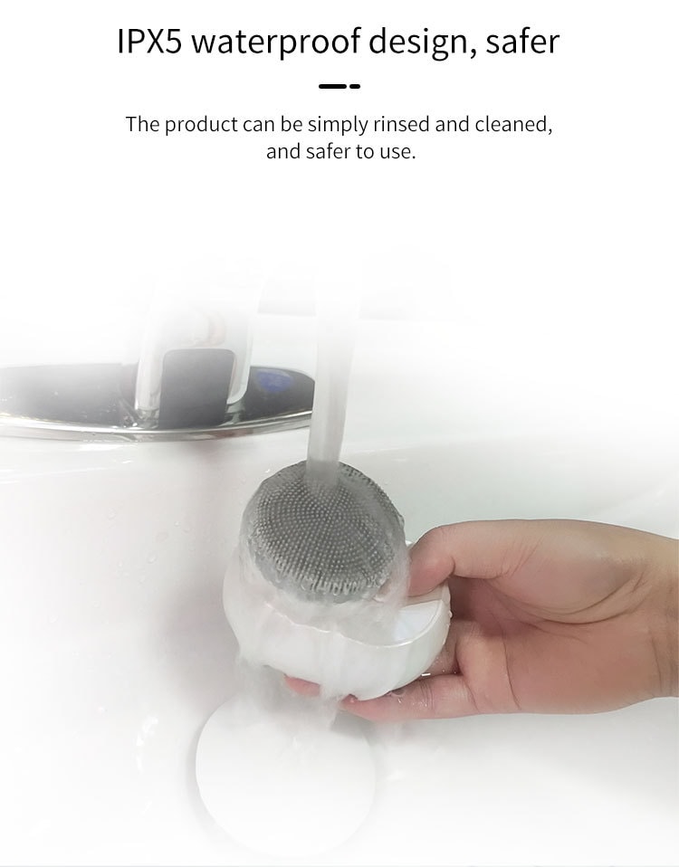 【全新升級二合一多功能】KΛKUSΛN mini童顏清潔儀射頻美容儀 白色 1件