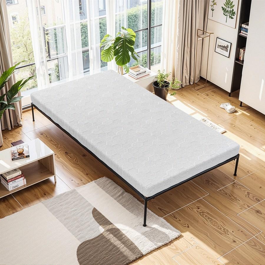 【美国直邮】 美国法提娜 记忆海绵床垫 2英寸(5cm)厚190*99cm TWIN XL学生宿舍单人床床垫 床上用品 便捷 透气【晚上睡觉透气不流汗 人体工学设计睡觉不会累】