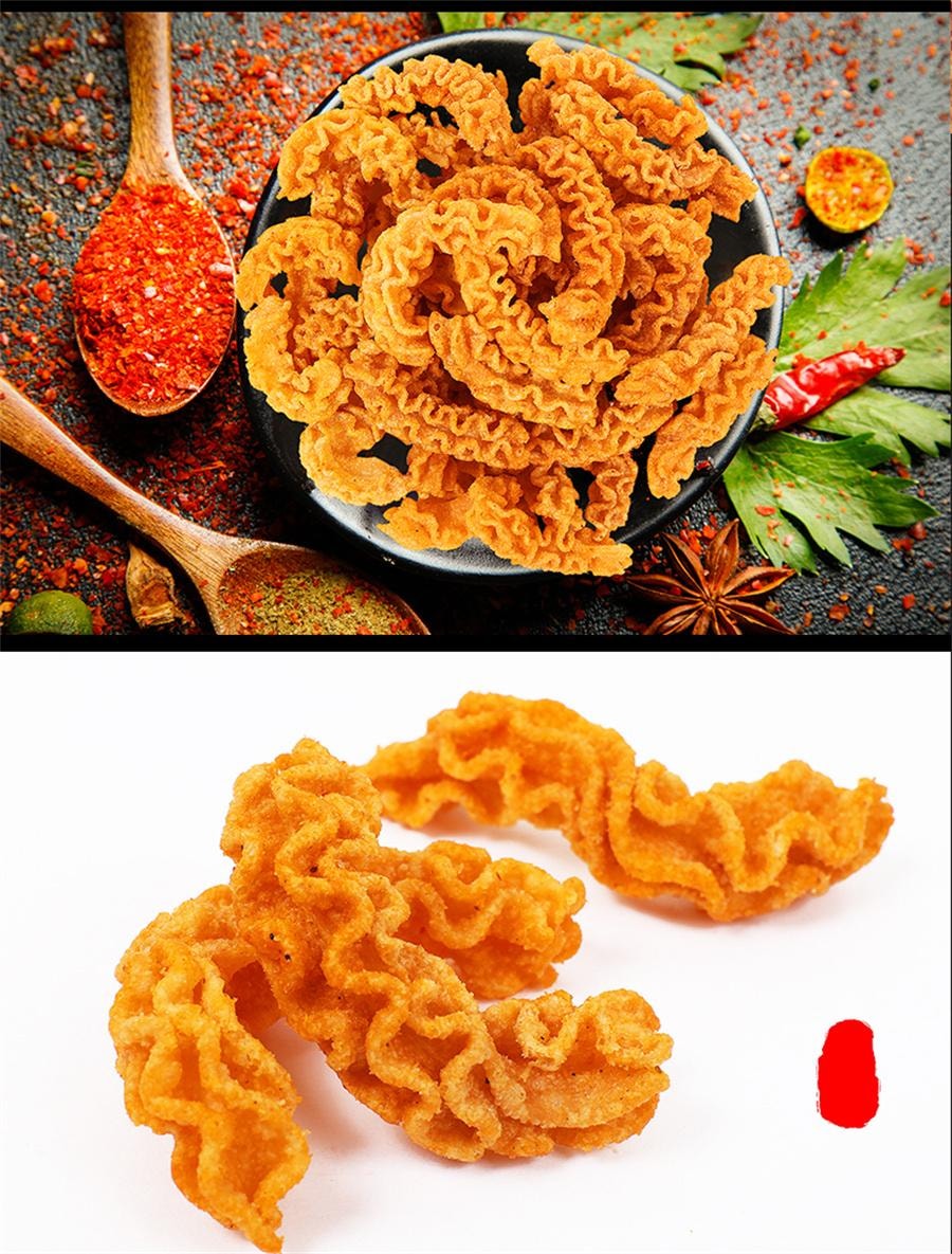 【中国直邮】 辈儿香 八爪烧 童年怀旧零食小吃 麻辣味 40g/包