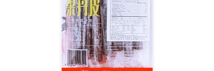 怡達食品 果丹皮 150g