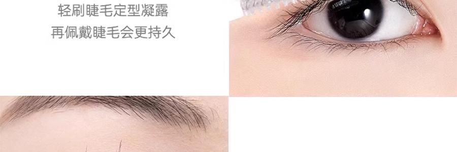 WOSADO悦瞳 精妆约会系列 软磁磁吸假睫毛 免胶持久仿真 #花影黑 韩系婴儿弯 附赠睫毛定型凝露2g + 清洗液5ml 便捷一体盒