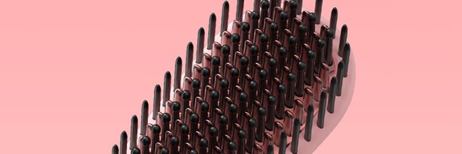 TSUYAGLA崔娅 负离子直发梳 不伤发家用拉卷直两用电梳子 神器卷发梳卷发棒 QS118 粉色第二代 宽电压