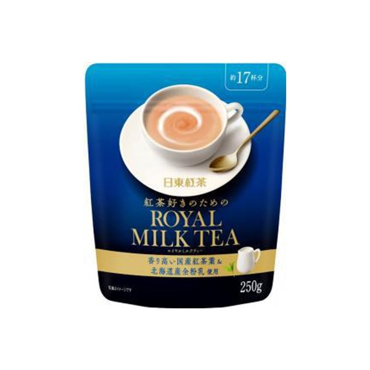 【日本直郵】日本NITTOH日東紅茶&nbsp;皇家奶茶 原味 即溶沖飲 250g
