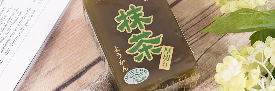 日本杉本屋 厚切羊羹 抹茶味 150g