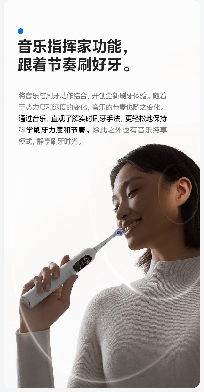 【美國直郵】 USMILE 笑容加Y20pro電動牙刷 粉紅色 1支裝