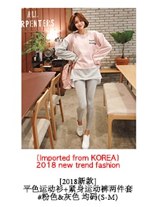KOREA Zip-Up Hoodie and Sweat Skirt 2 Pieces #Grey One Size(S-M) [Free Shipping]