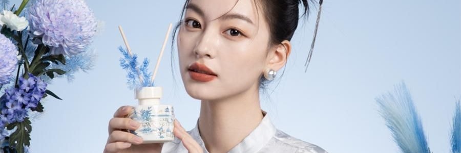 宋朝 西湖十景无火香薰 青花瓷器香氛 天然大豆蜡 芬芳疗愈 西湖龙井 120ml