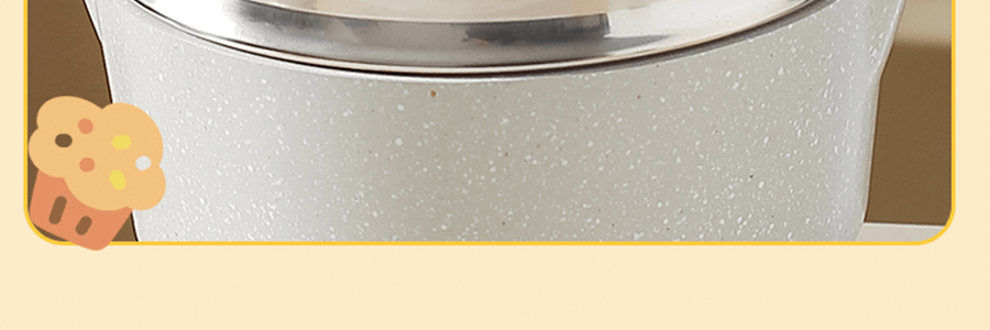 川岛屋 小熊DODO陶瓷炖盅 蒸蛋碗隔水炖带盖炖罐小汤盅 300ml