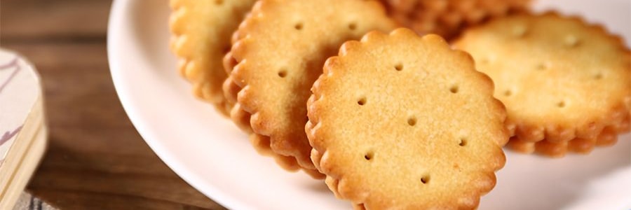 冬己 鹹蛋黃麥芽餅 夾心小圓餅乾 258g