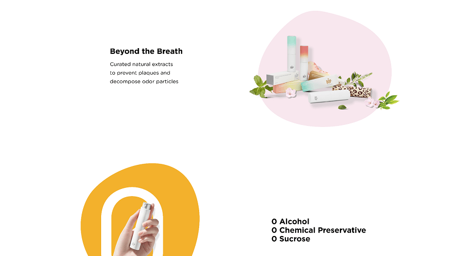 BOP FreshMissile™ 口氣清新噴霧 8ml 冰​​川薄荷 1殼2芯