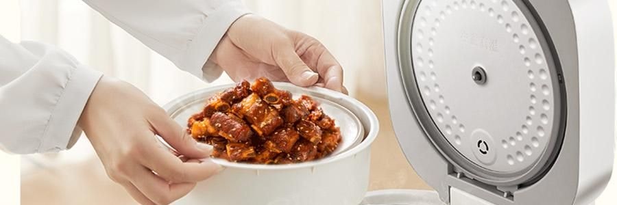 【亚米独家】BEAR小熊 铁釜电饭煲3L  防溢易清洁 微压烹饪 0 氟健康不粘煮饭锅 RC-5L30A19