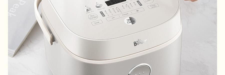 【亚米独家】BEAR小熊 铁釜电饭煲3L  防溢易清洁 微压烹饪 0 氟健康不粘煮饭锅 RC-5L30A19