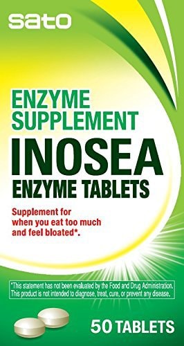 ENZYME SUPPLEMENT 50 TABLETS
